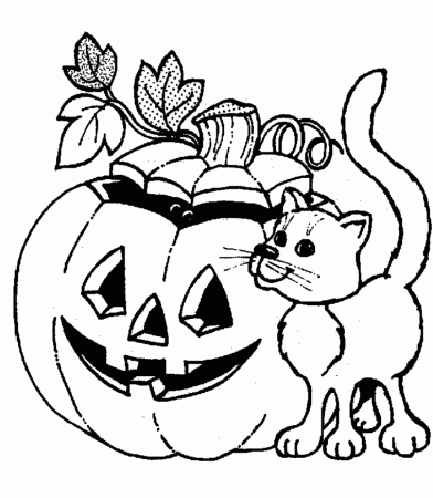 Printable Halloween Coloring Pages | Coloring Lab