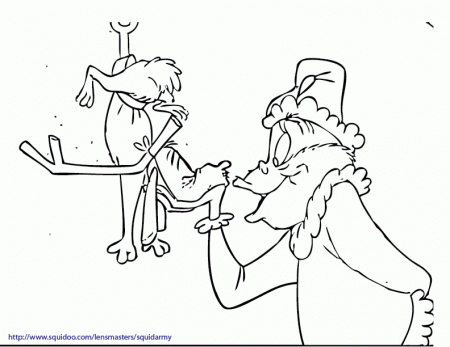 The Grinch Coloring Pages - Free Coloring Pages For KidsFree 