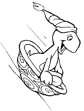 Turtle Winter Coloring Pages & Coloring Book