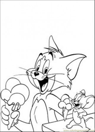 printable coloring page Tom And Jerry | coloring pages