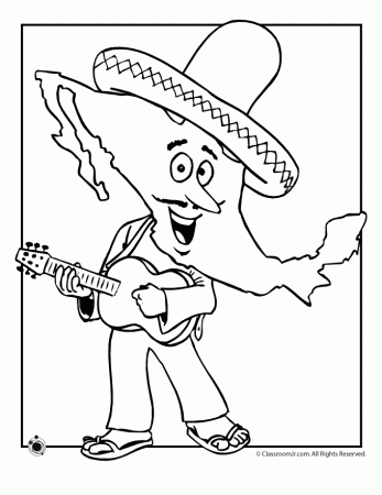 Mexican Independence Day Coloring Page | Classroom Jr.