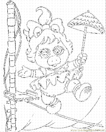 fozzie bear Colouring Pages (page 3)