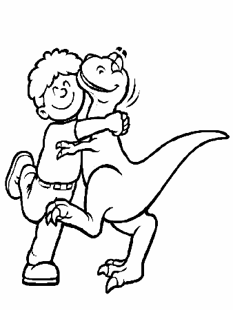 Dinosaur Coloring Pages - Coloringpages1001.