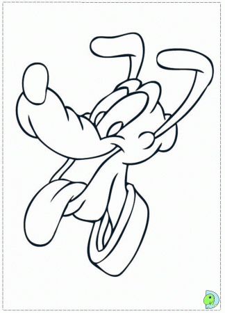 disney pluto Colouring Pages (page 3)
