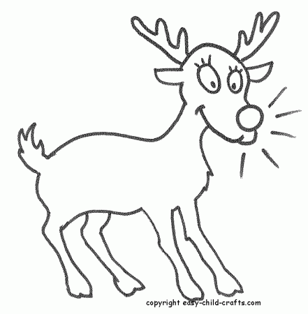 easy christmas coloring pages kids | Coloring Picture HD For Kids 