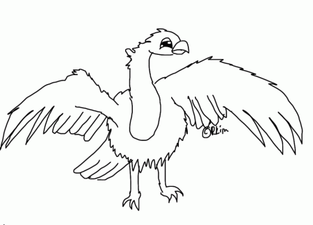 Vulture Coloring Page Cool Custom Coloring Pages 249556 Vulture 