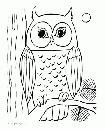 free coloring pages - Bing Images | OWLS