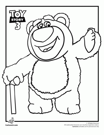 lotso de toy story 3 Colouring Pages