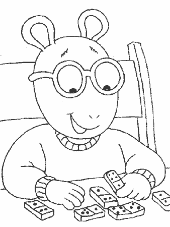 Arthur Coloring Pages for Kids- Free Coloring Sheets to print