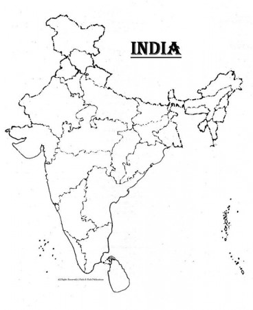 India Map Coloring Pages India Map Coloring Page Ancient India ...
