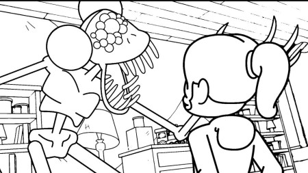 Amanda the Adventurer coloring pages 17 – Art education