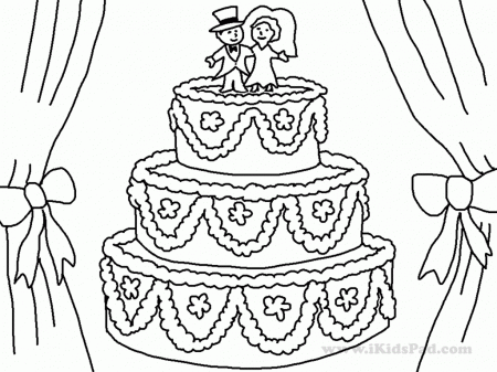 free wedding coloring pages that are printable. kids activities on ...