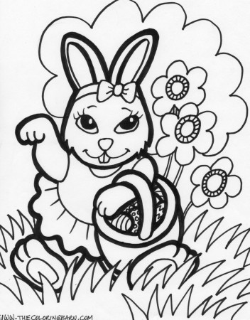 easter coloring | Only Coloring Pages