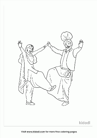 Folk Culture Coloring Pages | Free People Coloring Pages | Kidadl
