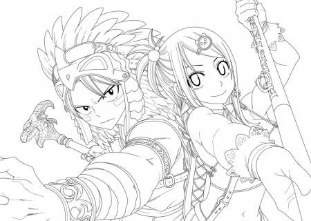 Coloring Pages Of Fairy Tail