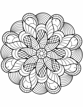 120 Mandalas Coloring Pages for Adults ideas | coloring pages, mandala  coloring, mandala coloring pages