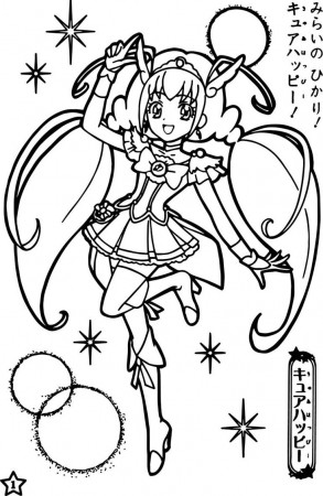 Glitter Force Coloring Pages - Best Coloring Pages For Kids | Coloring pages,  Glitter force characters, Moon coloring pages