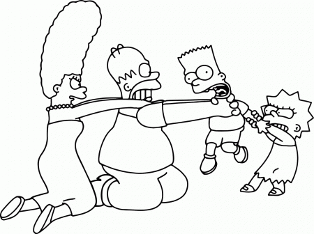The Best Homer Simpson Coloring Pages Printable Online