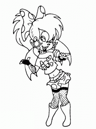 Hippy Brittany The Chipettes Coloring Page - Download & Print ...