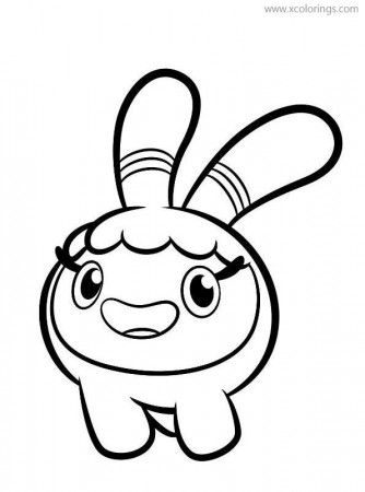 Abby Hatcher Coloring Pages Squeaky Peeper Do - XColorings.com