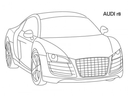 Audi coloring pages. Free Printable Audi coloring pages.