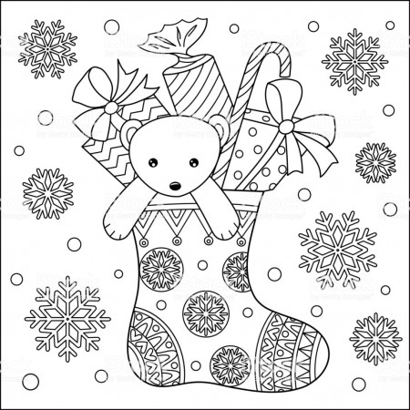 Splendi Sock Coloring Page Socks Crazy Printable Christmas Hanging For –  Approachingtheelephant