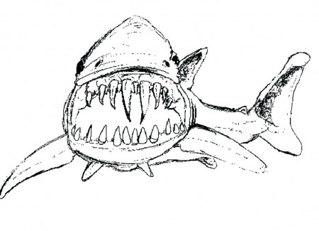 Jaws Coloring Pages - Coloring Pages Kids 2019
