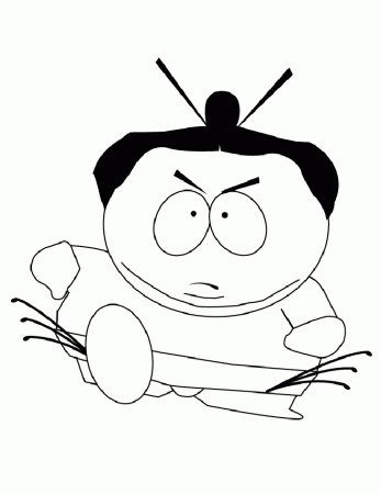 Drawing South Park #31128 (Cartoons) – Printable coloring pages