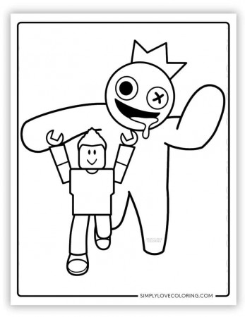 24 Rainbow Friends Coloring Pages (Free ...