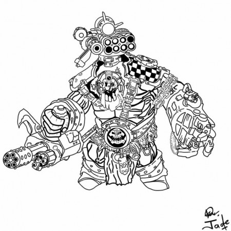 Heretical colouring in book : r/Grimdank