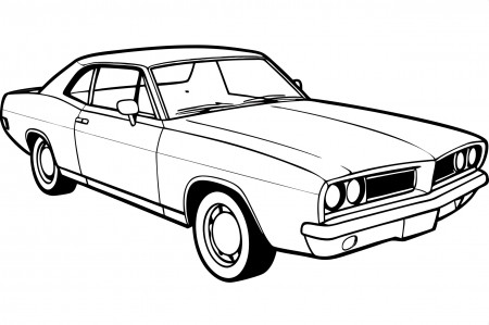 Dodge Cars | Coloring books for kids 6 ...