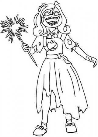 Poppy Playtime Chapter 3 coloring pages