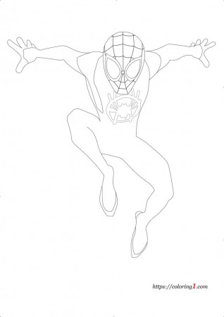 Spider-Verse Coloring Pages ...