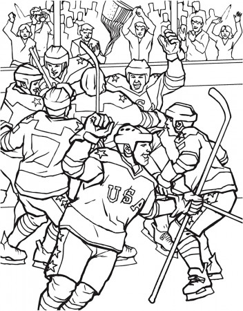 GOAL! The Hockey Coloring Book (Dover Sports Coloring Books): Roytman,  Arkady: 8601419687374: Amazon.com: Books