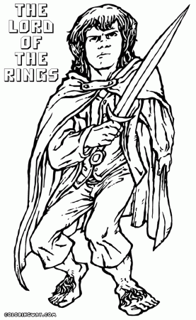 Lord of the Rings coloring pages | Coloring pages to download and print
