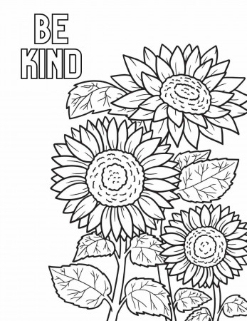 20 Free Kindness Coloring Pages
