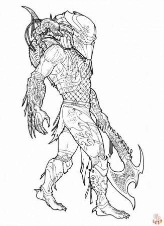 Find the Best Predator Coloring Pages for Free on GBcoloring