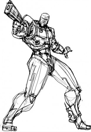 Free Coloring Pages : Robocop coloring pages For Kids