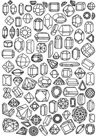 Jewel - Coloring Pages for Adults