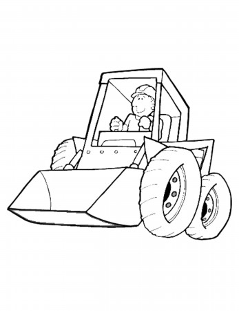 10 Pics of Construction Machinery Coloring Pages - Printable ...