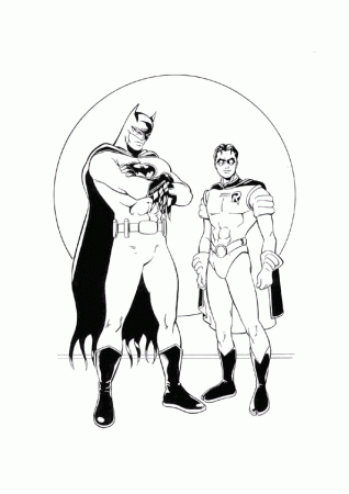 Free Marvel Batman And Robin Coloring Pages - VoteForVerde.com