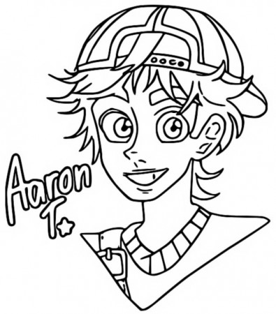Coloring page Turning red : 4*Town - Aaron T 12
