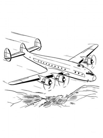 Airplanes coloring pages. Download and print airplanes coloring pages