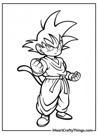 Printable Dragon Ball Z Coloring Pages (Updated 2023)