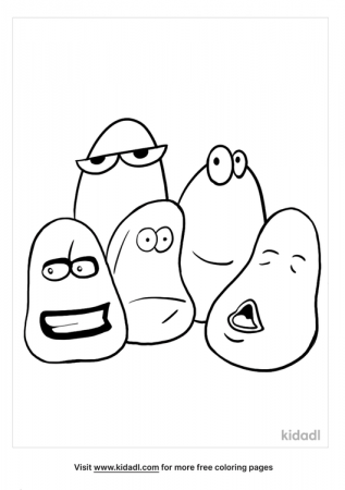 Chicken Nugget Coloring Pages | Free Food-and-drinks Coloring Pages | Kidadl