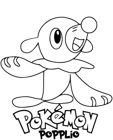 Simple coloring page Pokemon - Topcoloringpages.net