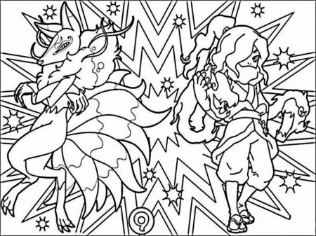 Yo-kai Watch Coloring Pages 10 | Free printable coloring sheets, Coloring  pages, Cow art