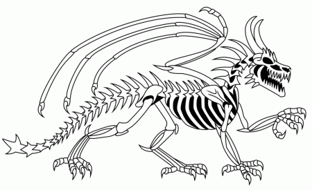Skeleton Coloring Pages (15 Pictures) - Colorine.net | 17347