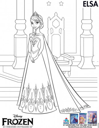 New! Disney's FROZEN Free Printable Activity and Coloring Sheets ...