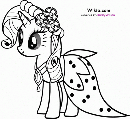Coloring Pages - My Little Pony: Friendship is Magic Fan Page